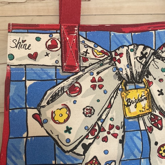 NWT Brighton Love Sparkle Tote Artwork By Tom Clancy. - Picture 3 of 7